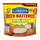 Gorton's  beer battered fish fillets, 10 fillets Full-Size Picture